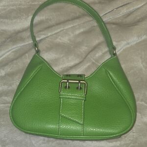 Green Leather Women's Bag